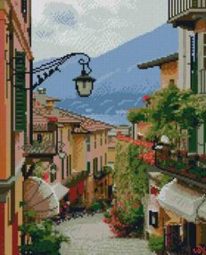 Алмазна мозаїка б/підрамн 40х50 ZAV4050-31 Краєвид "Strateg"