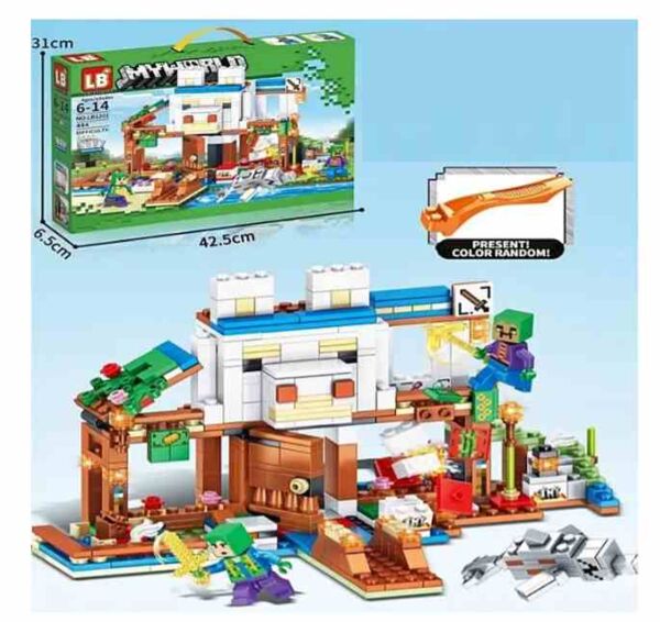 Конструктор My World 444 деталей LB1201 Ціна (цена) 382.50грн. | придбати  купити (купить) Конструктор My World 444 деталей LB1201 доставка по Украине, купить книгу, детские игрушки, компакт диски 0
