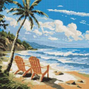 Алмазна мозаїка 40х40 АМО7984 Світ для закоханих "Ідейка"