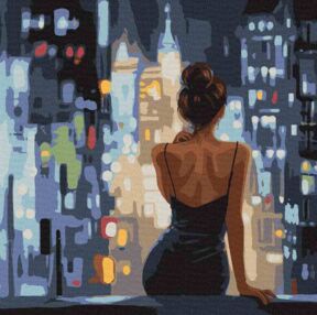 Розпис по номерах 40х40 КНО8579 Кінець вечірки "Ідейка"