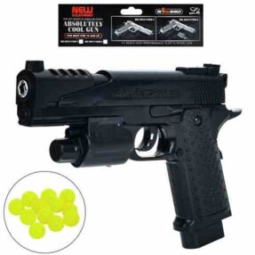 Пістолет пластикові кулі лазер на батарейках 509-2