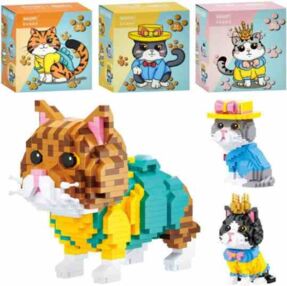 Конструктор кіт 846 деталей 875 деталей 832 деталі 6 видів 18404-6-7