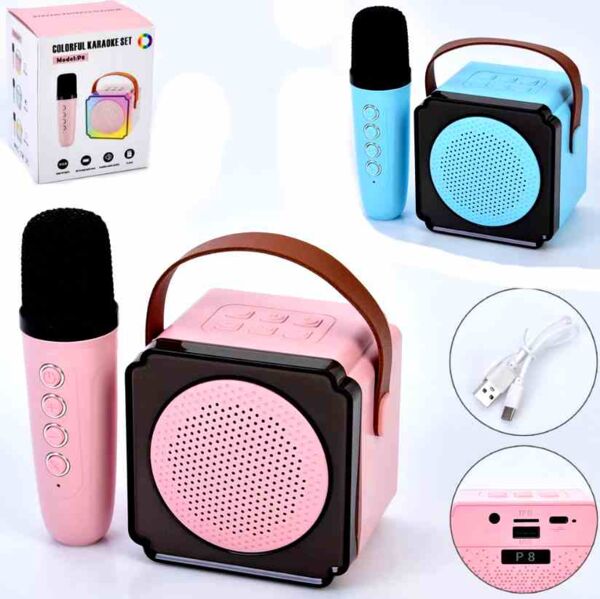 Колонка акумулятор Bluetooth TFслот мікрофон 2 кольори P8 Ціна (цена) 451.90грн. | придбати  купити (купить) Колонка акумулятор Bluetooth TFслот мікрофон 2 кольори P8 доставка по Украине, купить книгу, детские игрушки, компакт диски 0