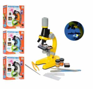 Мікроскоп пробірки скельця інструменти 4 кольори SK 0026 ABCD Мікроскоп пробірки скельця інструменти 4 кольори SK 0026 ABCD