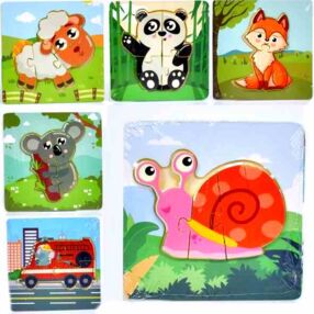 Деревяні пазли MD 1350 в асортименті Деревяні пазли MD 1350 в асортименті