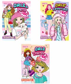 Розмальовка Dream & Style в асортименті Розмальовка Dream & Style в асортименті