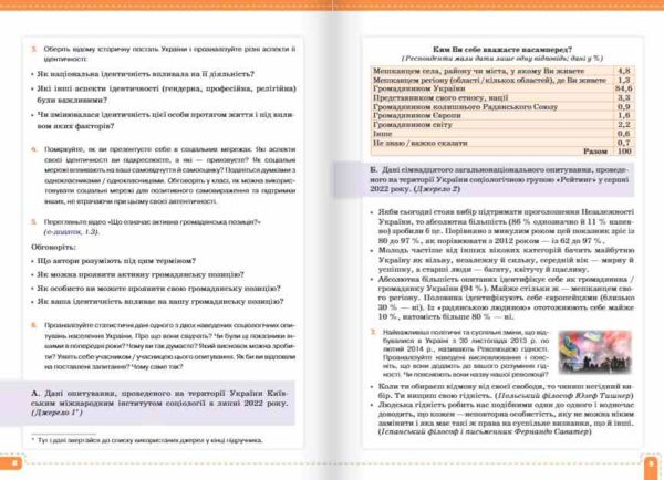 Громадянська освіта 8 клас Підручник Пометун нуш Ціна (цена) 449.99грн. | придбати  купити (купить) Громадянська освіта 8 клас Підручник Пометун нуш доставка по Украине, купить книгу, детские игрушки, компакт диски 7