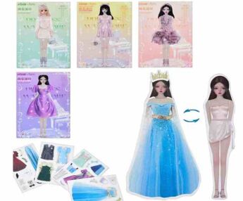 Набір для творчості гардероб магнітний 4 види 3454D-E-F-G