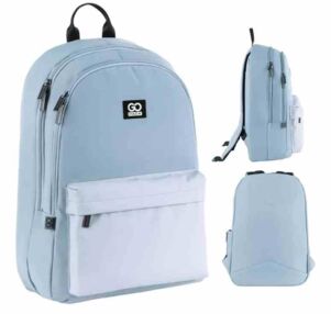 Рюкзак GoPack GO25-140L-2 Education Teens 44х29х14см сіро-блакитний Рюкзак GoPack GO25-140L-2 Education Teens 44х29х14см сіро-блакитний