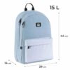 Рюкзак GoPack GO25-140L-2 Education Teens 44х29х14см сіро-блакитний Ціна (цена) 589.20грн. | придбати  купити (купить) Рюкзак GoPack GO25-140L-2 Education Teens 44х29х14см сіро-блакитний доставка по Украине, купить книгу, детские игрушки, компакт диски 1