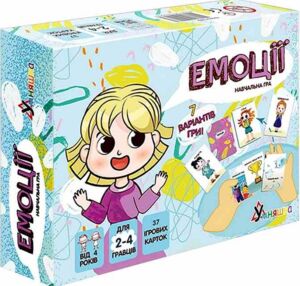 Емоції навчальна настільна гра
