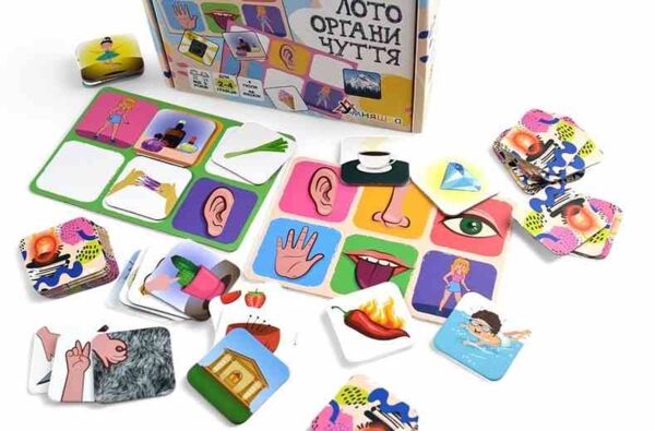 Лото органи чуття Ціна (цена) 147.00грн. | придбати  купити (купить) Лото органи чуття доставка по Украине, купить книгу, детские игрушки, компакт диски 1