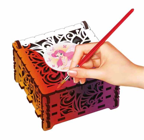 Шкатулка Казкова фея Механічна дерев'яна 3Д-модель 10806 Ціна (цена) 78.80грн. | придбати  купити (купить) Шкатулка Казкова фея Механічна дерев'яна 3Д-модель 10806 доставка по Украине, купить книгу, детские игрушки, компакт диски 2