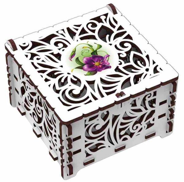 Шкатулка Чарівна квітка механічна деревяна 3Д-модель 10801 Ціна (цена) 118.10грн. | придбати  купити (купить) Шкатулка Чарівна квітка механічна деревяна 3Д-модель 10801 доставка по Украине, купить книгу, детские игрушки, компакт диски 0