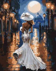 Розпис по номерах 40х50 КНО8553 Вечір стилю "Ідейка"