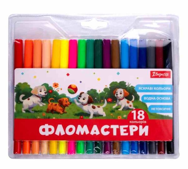 Фломастер 18кол 1 Вересня 650552 CLASSIC Ціна (цена) 60.50грн. | придбати  купити (купить) Фломастер 18кол 1 Вересня 650552 CLASSIC доставка по Украине, купить книгу, детские игрушки, компакт диски 0