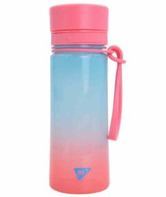 Пляшка для води YES "Fusion" 400 мл рожео-блакитна 708316