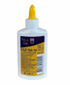 клей ПВА 100 грам з дозатором Smart Owl 073