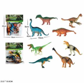 динозаври 2 види мікс 4 штуки 303-250