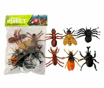 Тварини комахи 6 штук 85-22