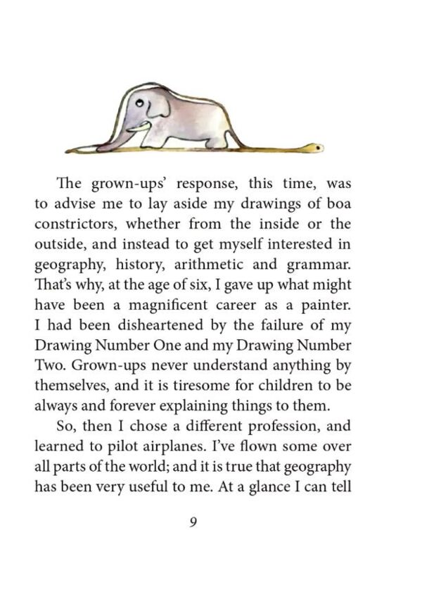 The Little Prince Маленький принц на англійській мові Ціна (цена) 149.03грн. | придбати  купити (купить) The Little Prince Маленький принц на англійській мові доставка по Украине, купить книгу, детские игрушки, компакт диски 3