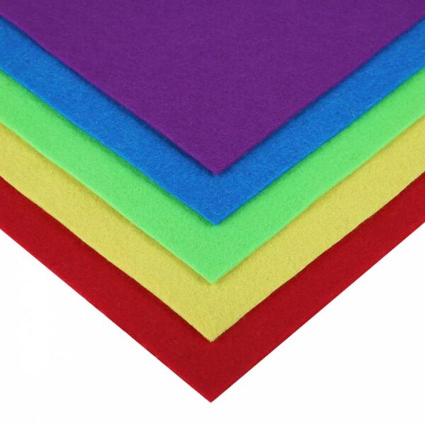 Фетр А4 5 аркушів яскраві кольори 743254 Santi Ціна (цена) 49.50грн. | придбати  купити (купить) Фетр А4 5 аркушів яскраві кольори 743254 Santi доставка по Украине, купить книгу, детские игрушки, компакт диски 1