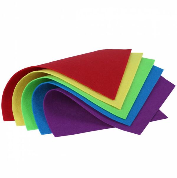 Фетр А4 5 аркушів яскраві кольори 743254 Santi Ціна (цена) 49.50грн. | придбати  купити (купить) Фетр А4 5 аркушів яскраві кольори 743254 Santi доставка по Украине, купить книгу, детские игрушки, компакт диски 2