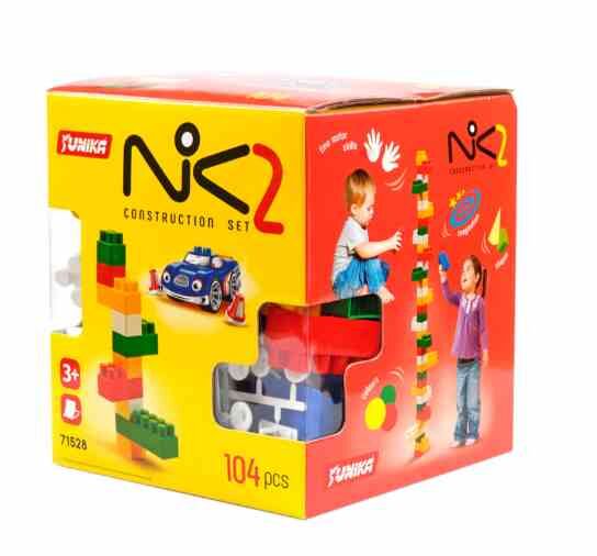 Конструктор NIK-2 104 деталей Ціна (цена) 197.30грн. | придбати  купити (купить) Конструктор NIK-2 104 деталей доставка по Украине, купить книгу, детские игрушки, компакт диски 0