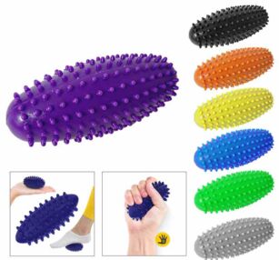 Мяч масажний гумовий продовгуватий 14,25 см 56-4 Мяч масажний гумовий продовгуватий 14,25 см 56-4