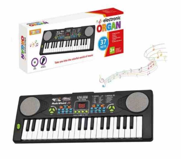 Синтезатор 37 клавіш, запис,16 тонів, регулятор гучності, на батарейках R682 Ціна (цена) 376.20грн. | придбати  купити (купить) Синтезатор 37 клавіш, запис,16 тонів, регулятор гучності, на батарейках R682 доставка по Украине, купить книгу, детские игрушки, компакт диски 0