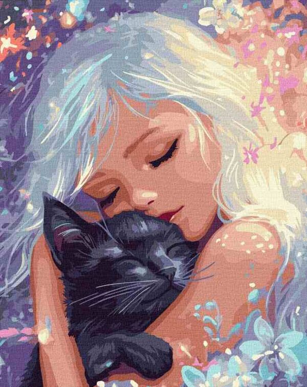 Розпис по номерах 40х50 КНО8540 Пухнастий талісман Ідейка Ціна (цена) 192.90грн. | придбати  купити (купить) Розпис по номерах 40х50 КНО8540 Пухнастий талісман Ідейка доставка по Украине, купить книгу, детские игрушки, компакт диски 0