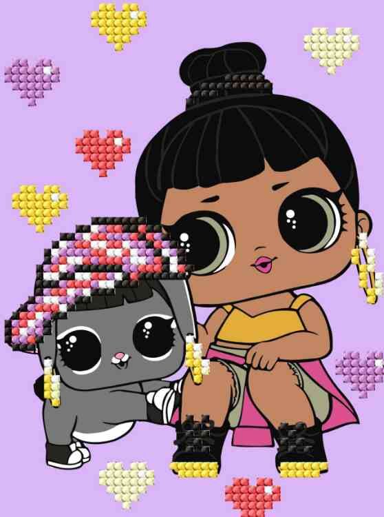 Алмазна мозаїка 15х20 AML1204 LOL Surprise! Honey Bun With Bunny Hun Ідейка Ціна (цена) 56.40грн. | придбати  купити (купить) Алмазна мозаїка 15х20 AML1204 LOL Surprise! Honey Bun With Bunny Hun Ідейка доставка по Украине, купить книгу, детские игрушки, компакт диски 0