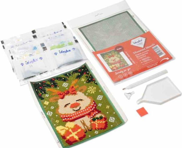 Алмазна мозаїка 15х20 АММ1022 Маленький лев Ідейка Ціна (цена) 61.10грн. | придбати  купити (купить) Алмазна мозаїка 15х20 АММ1022 Маленький лев Ідейка доставка по Украине, купить книгу, детские игрушки, компакт диски 1