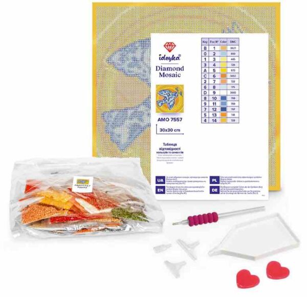 Алмазна мозаїка 30х30 АМО8264 Тропічна мрія Ідейка Ціна (цена) 236.80грн. | придбати  купити (купить) Алмазна мозаїка 30х30 АМО8264 Тропічна мрія Ідейка доставка по Украине, купить книгу, детские игрушки, компакт диски 1