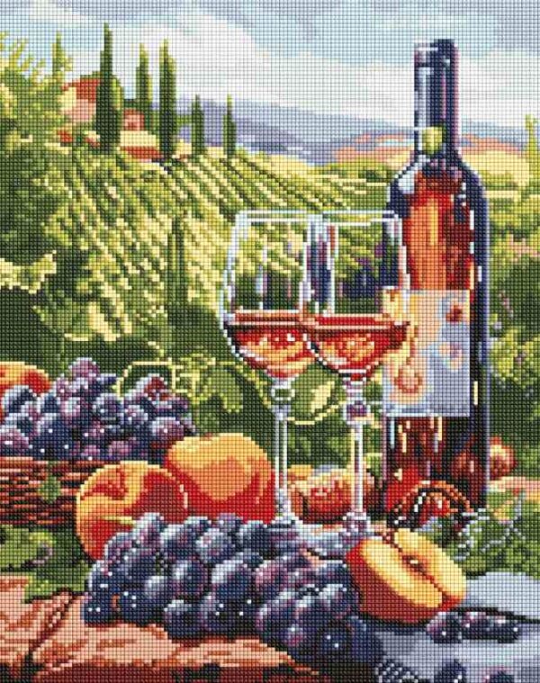 Алмазна мозаїка 40х50 АМО8092 Фруктове вино Ідейка Ціна (цена) 316.70грн. | придбати  купити (купить) Алмазна мозаїка 40х50 АМО8092 Фруктове вино Ідейка доставка по Украине, купить книгу, детские игрушки, компакт диски 0