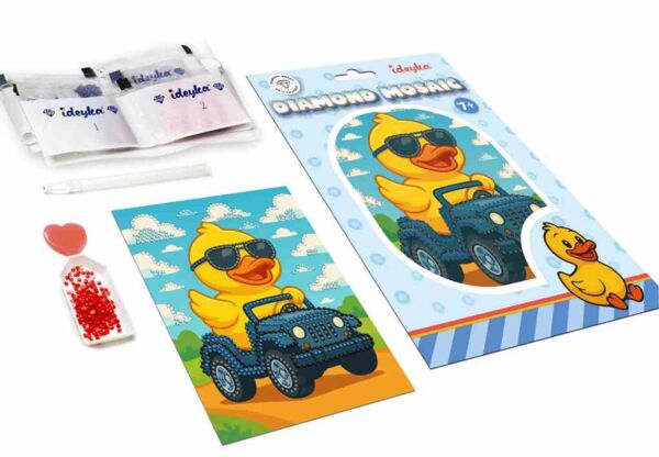 Алмазна мозаїка вибіркова 15х20 AMV1202 Качка в космосі Ідейка Ціна (цена) 50.70грн. | придбати  купити (купить) Алмазна мозаїка вибіркова 15х20 AMV1202 Качка в космосі Ідейка доставка по Украине, купить книгу, детские игрушки, компакт диски 1