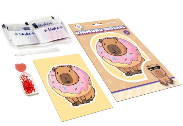 Алмазна мозаїка вибіркова 15х20 AMV1224 Капібара фея Ідейка Ціна (цена) 45.20грн. | придбати  купити (купить) Алмазна мозаїка вибіркова 15х20 AMV1224 Капібара фея Ідейка доставка по Украине, купить книгу, детские игрушки, компакт диски 1