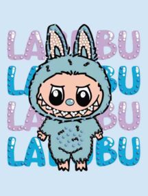 Алмазна мозаїка вибіркова 15х20 AMV1228 Він Лабубу "Ідейка"