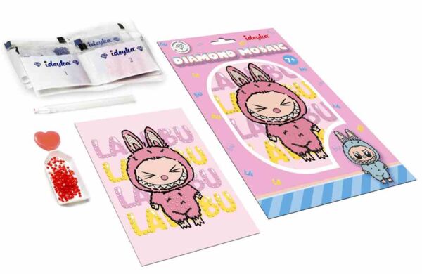 Алмазна мозаїка вибіркова 15х20 AMV1229 Вона Лабубу Ідейка Ціна (цена) 50.70грн. | придбати  купити (купить) Алмазна мозаїка вибіркова 15х20 AMV1229 Вона Лабубу Ідейка доставка по Украине, купить книгу, детские игрушки, компакт диски 1