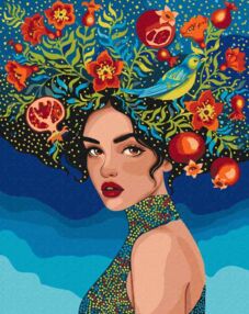 Розпис по номерах 40х50 BS54323 Берегиня літа brushme Брашми