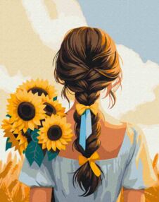 Розпис по номерах 40х50 BS54371 Золото України brushme Брашми