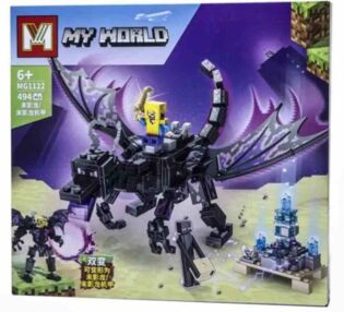 Конструктор MG1122 My World 494 деталей