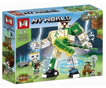 Конструктор MG1259 My World 475 деталей