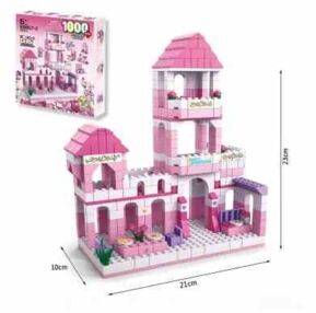 Конструктор будинок принцеси 1000 деталей K8857-2