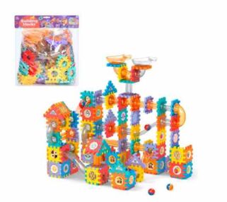 Конструктор деталі пазли трубчатий лабіринт кульки 202 деталі HL-26