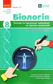Біологія 8 клас поточне та підсумкове оцінювання + діагностувальна робота Біологія 8 клас поточне та підсумкове оцінювання + діагностувальна робота