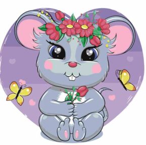 Розпис по номерах 30х30 ES109 Мишеня "Strateg"