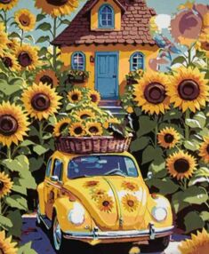 Розпис по номерах 30х40 SS1162 Ранок в селі "Strateg"