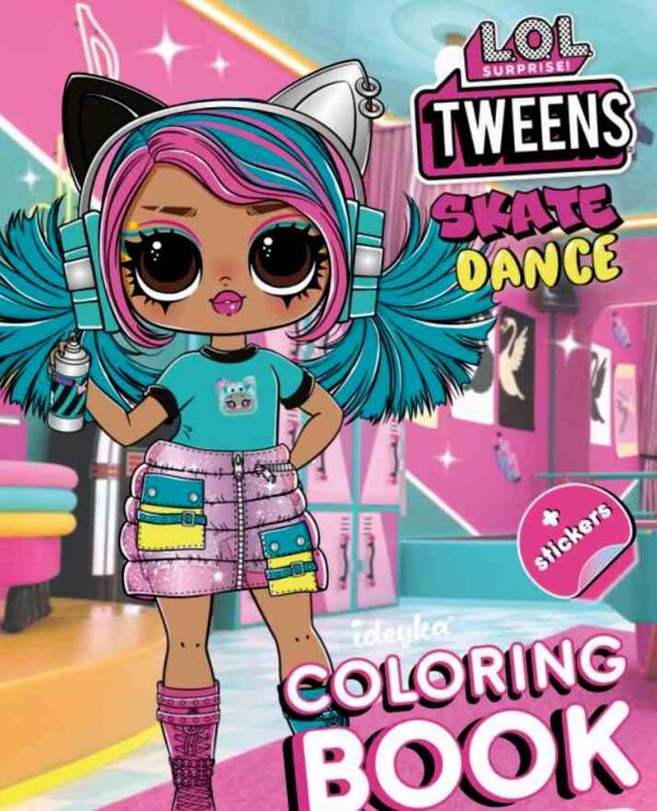 Розм зі стікерами LCB13 Skate Dance Tweens Ідейка Ціна (цена) 51.70грн. | придбати  купити (купить) Розм зі стікерами LCB13 Skate Dance Tweens Ідейка доставка по Украине, купить книгу, детские игрушки, компакт диски 0