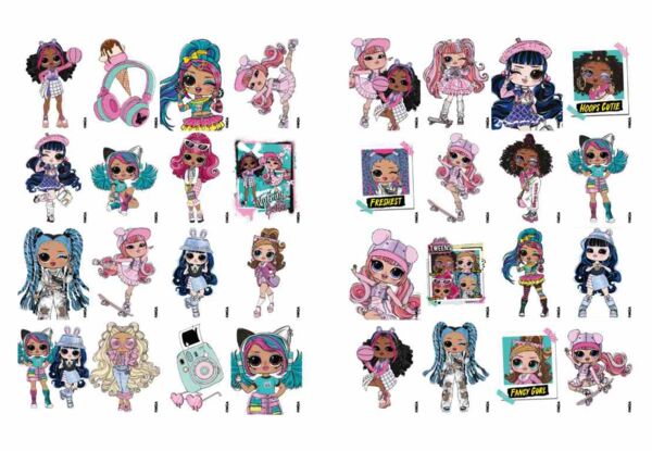 Розм зі стікерами LCB13 Skate Dance Tweens Ідейка Ціна (цена) 51.70грн. | придбати  купити (купить) Розм зі стікерами LCB13 Skate Dance Tweens Ідейка доставка по Украине, купить книгу, детские игрушки, компакт диски 1